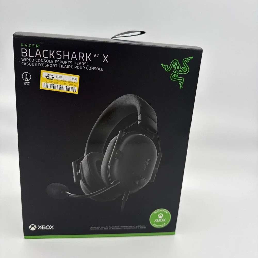 Razer BlackShark V2 X Wired Console Esports Headset